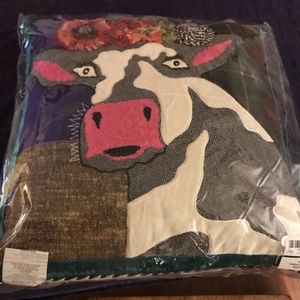 MacKenzie-Childs Frida Cowlo Pillow